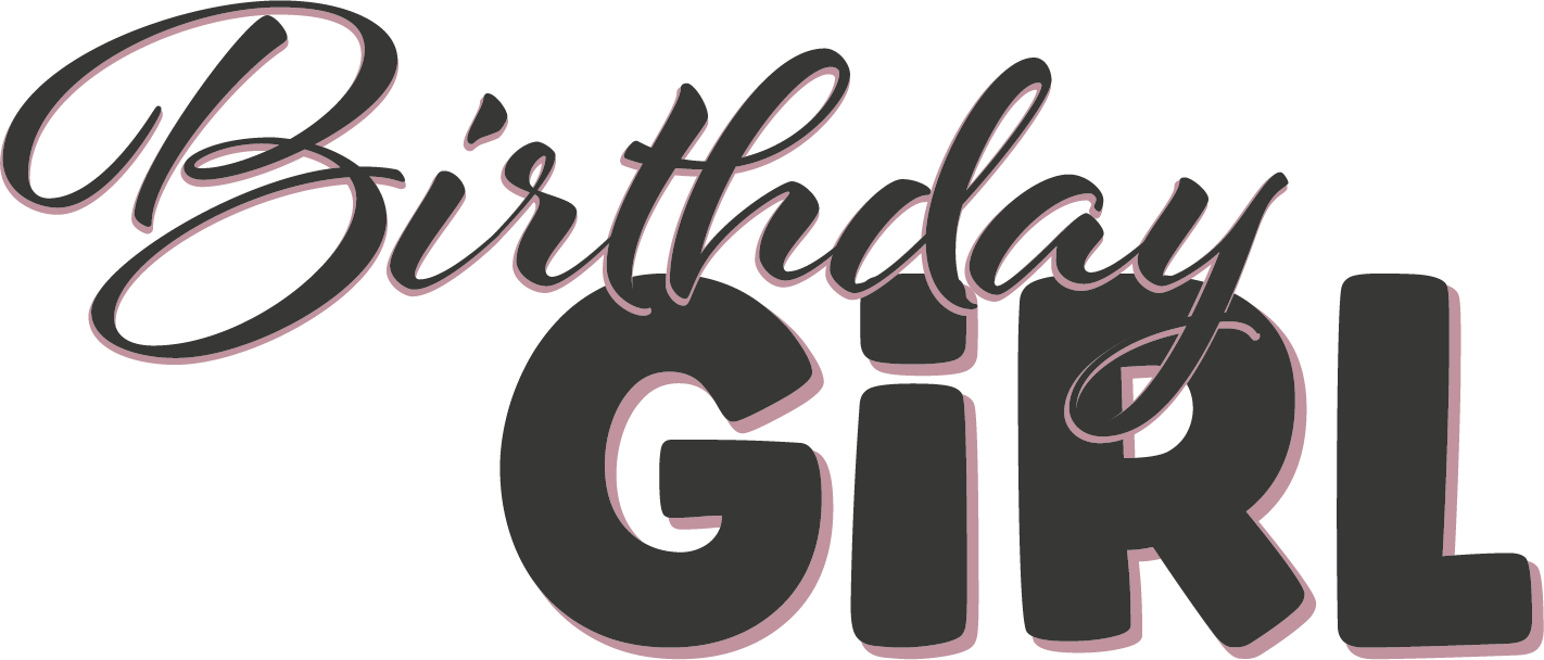 Bügelbild Birthday Girl