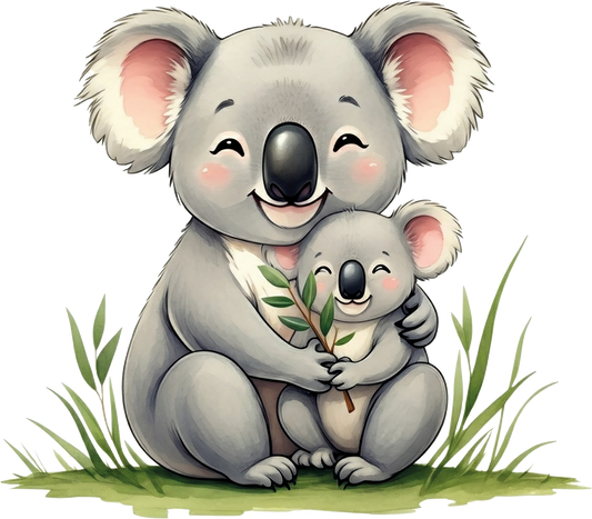Bügelbild Koala